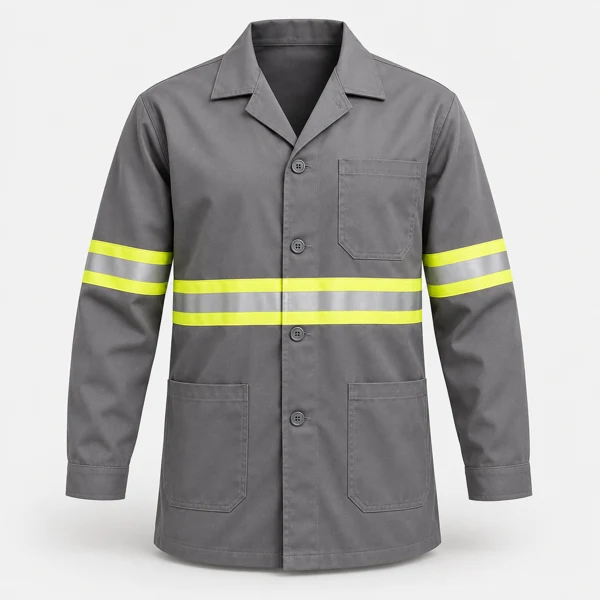 Modelo ilustrativo: Jaleco industrial